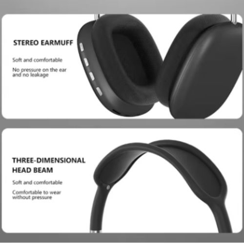 P9 Plus Max Headset Wireless Bluetooth 5.3 Outdoor Headphone Mic Noise Cancelling Stereo Sound Earphone