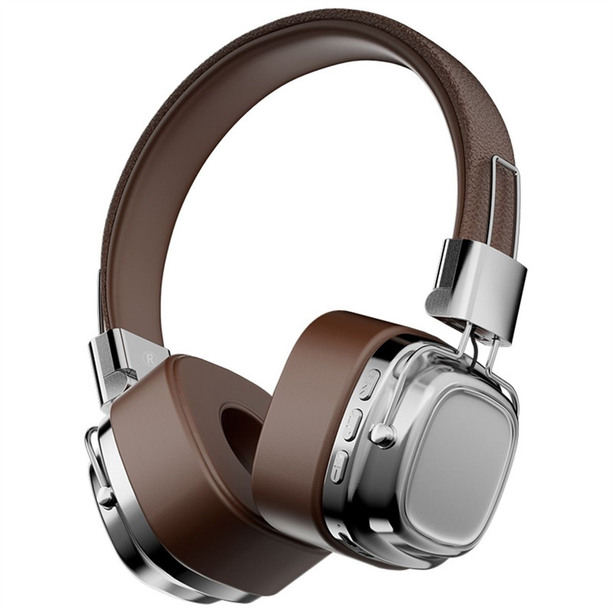 Retro Classic Over Ear Headsets Studio Stereo Bluetooth5.3 Wireless Headphones Touch Control Type C Earphones, Gift: Audio Cable Can Be Connected To Sound Card Or Mixer