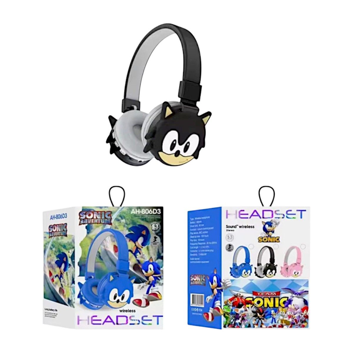 Sonic AH-806D3 Kids wireless headphones