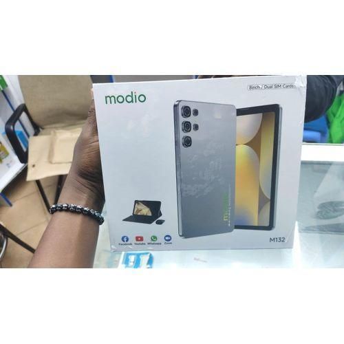 Modio Modio__ M132 Tablet PC, Display 8 inch, Memory 512GB ROM + 8GB RAM, Battery 5000mah, Camera 13mp+5mp, Dual SIM, Flip case, Keyboard & Touch pen Tablet
