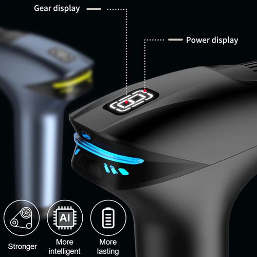 Massage Gun Professional Deep Muscle Massager, 8 Speeds,5 Heads