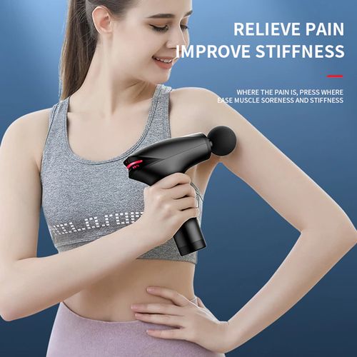Massage Gun Professional Deep Muscle Massager, 8 Speeds,5 Heads