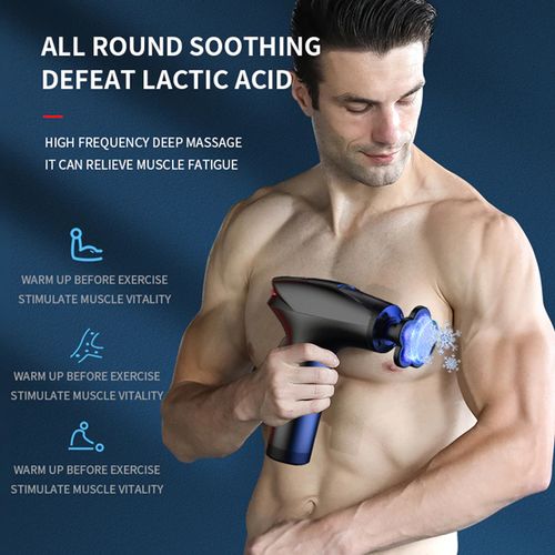 Massage Gun Professional Deep Muscle Massager, 8 Speeds,5 Heads