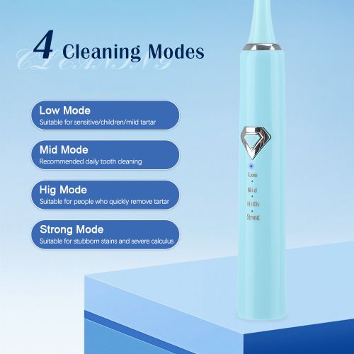 Electric Tooth Brush Dental Cleaning Tartar Scraper