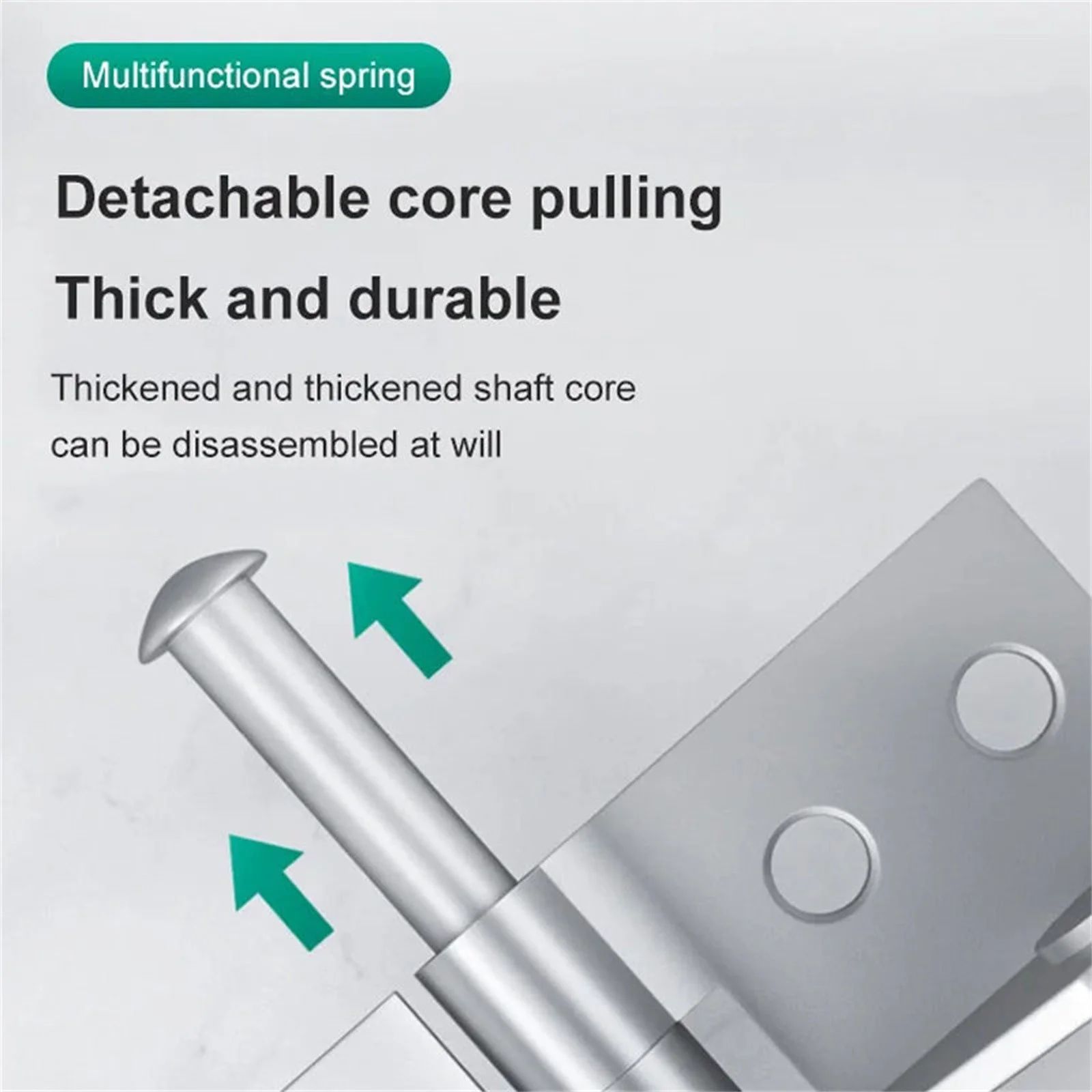 2 pcs Automatic Door Hinge,Self-Closing Door Hinges,Heavy Duty Spring Door Hinge,Automatic Self Closing Door Hinges,90 Degree Door Stopper