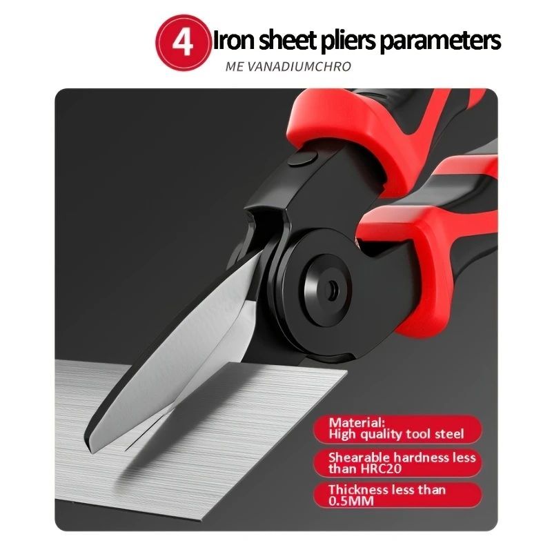 5-in-1 Electrician’s Tool – Interchangeable Head Pliers for Stripping, Cutting, Crimping & More | Pro-Grade Wire & Cable Tool Set