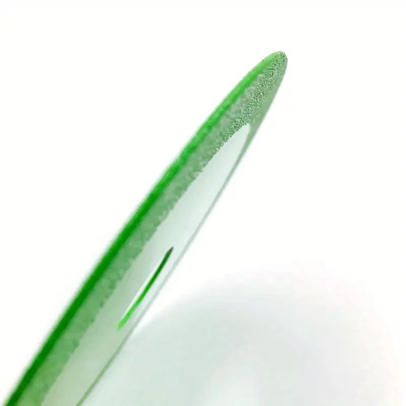 Glass Cutting Disc for Angle Grinder, Diamond Cutting Blades Glass Cutters Tools, 1mm Ultra Thin Saw Blade Wheel Glass Ceramic Cutting and Grinding for Jade, Crystal, Bottles