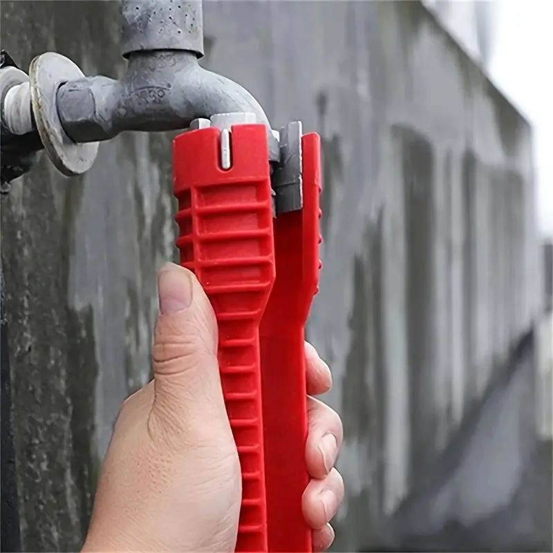 Universal Sink Faucet Wrench Tool Sink Faucet Installer – Multi-Purpose Plumbing Spanner for Basin, Kitchen & Bathroom Tap Installation / Removal