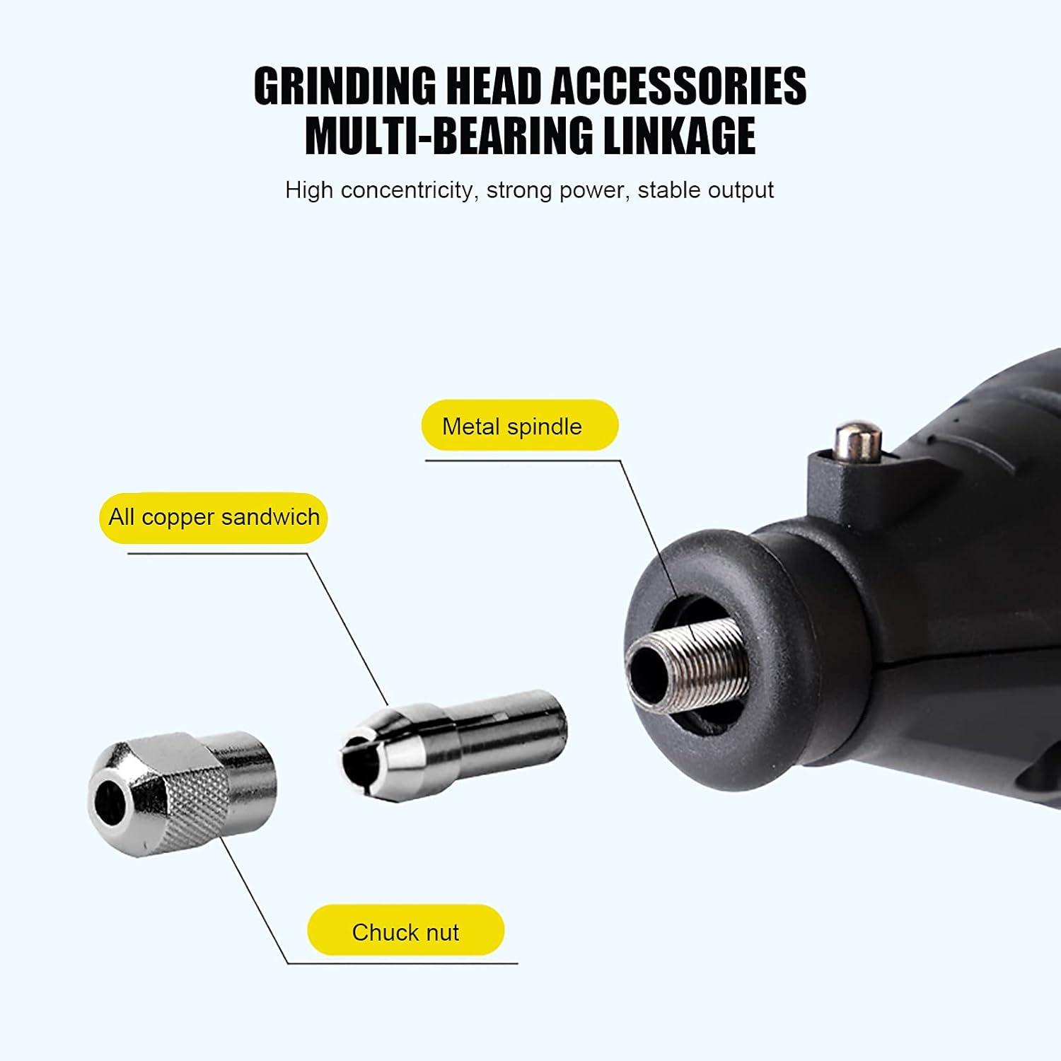Professional Electric Rotary Tool Variable Speed Die Grinder Kit - Multi-Purpose Engraving Cutting Polishing Tool Electric Drill Dremel Grinder Engraving Pen Mini Drill Electric Rotary Tool
