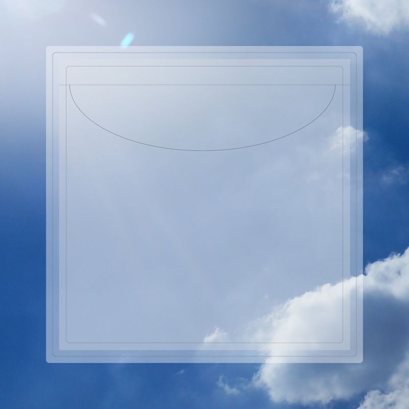 2 pcs Car Insurance Display Pocket - Waterproof Clear Holder for Vehicle Insurance Certificate