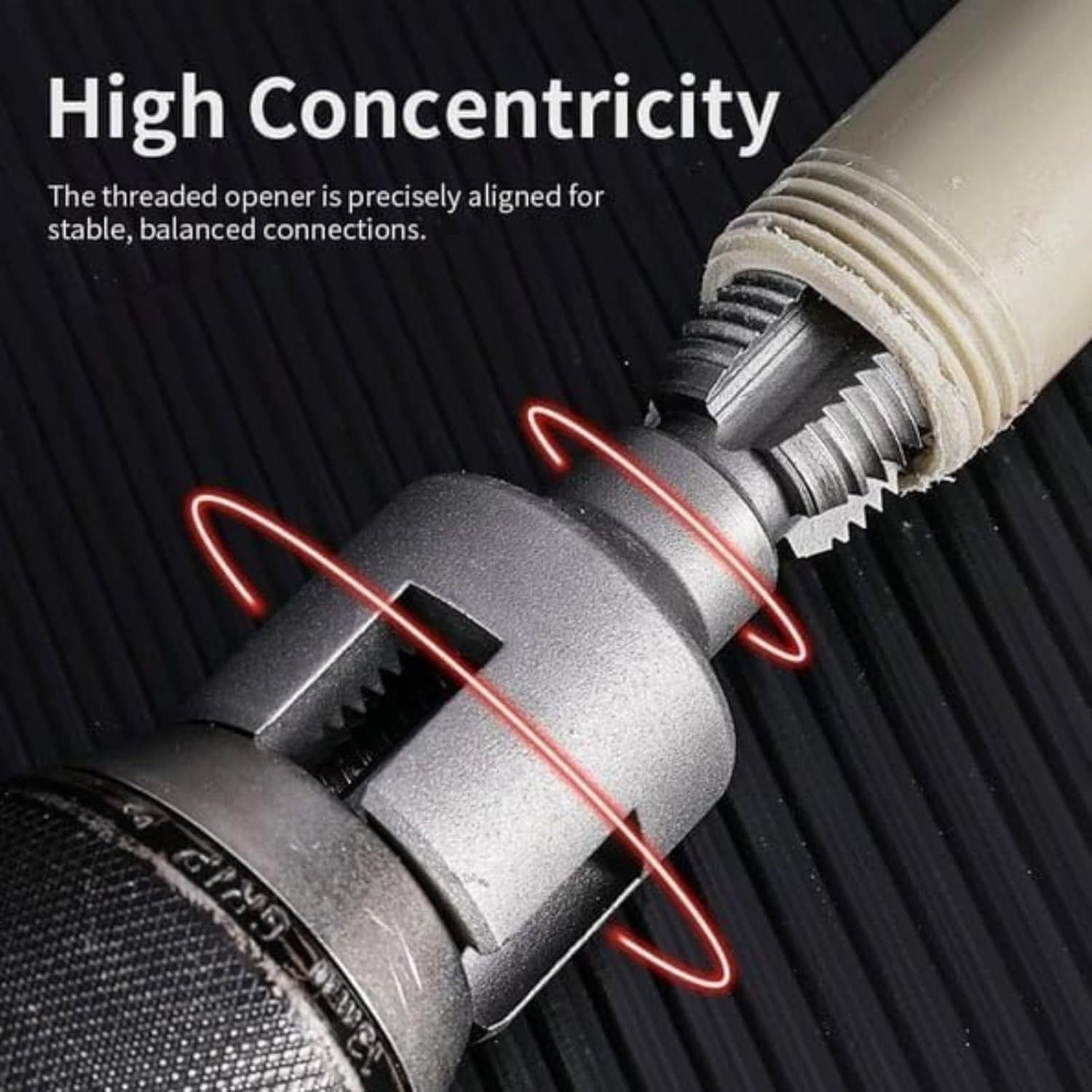 1/2" 3/4 " 1" Integrated Internal and External Thread Pipe Threading Tool for PPR PVC Pipes, with Taps and Dies for Thread Cutting Pipe Threading Tool