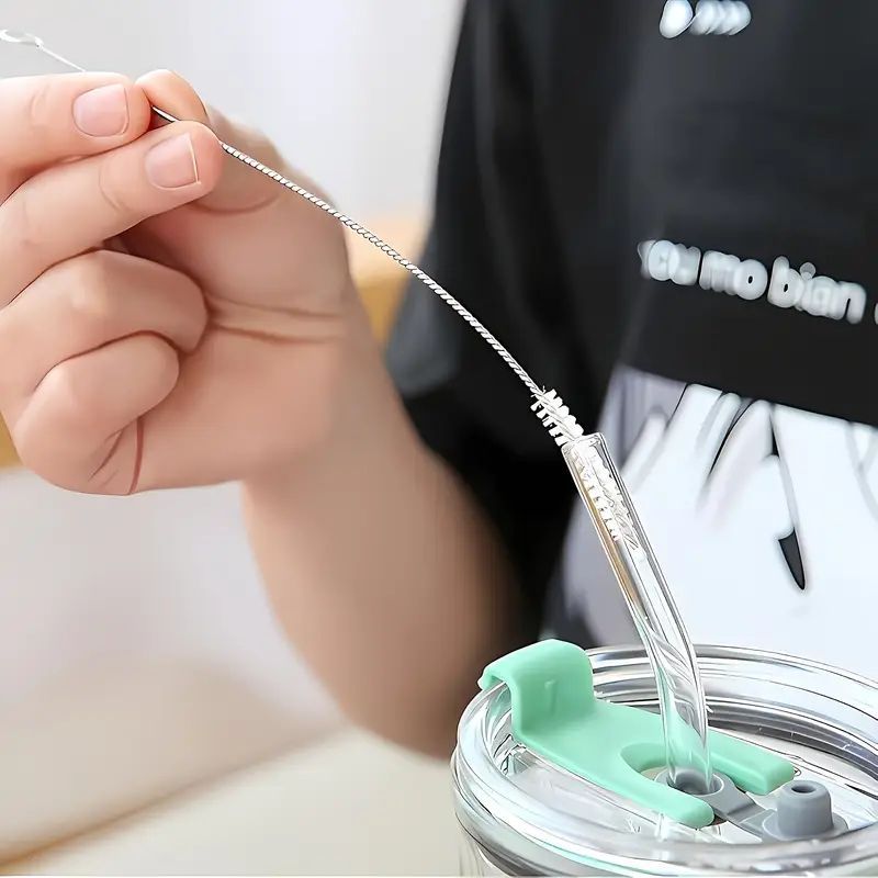 10pcs Bottle Cleaning Brush Straw Brushes Set - Baby Bottle, Straw & Water Bottle Cleaner Brushes Kit