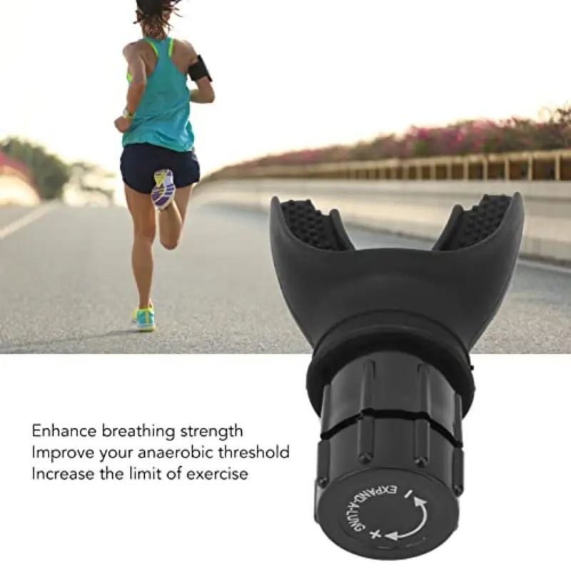 Portable Breathing Trainer Respiratory trainer Spirometer - Build Stamina & Lung Capacity for Sports & Fitness