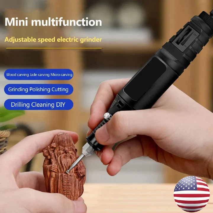 Electric Mini Drill Grinder Machine Set Drill Ya Kukata Machine Ya Kuchonga Grinder Ndogo Carving & Engraving Machine with Accessories for DIY Projects Kenya