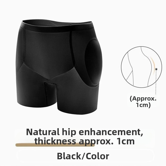 Seamless Padded Butt Lifter Tummy Control Shapewear Shorts Push Up Hip Pad Enhancer Panties - High Waist Tummy Control Body Shaper with Padded Hip Enhancer Shapewear Pants for Women