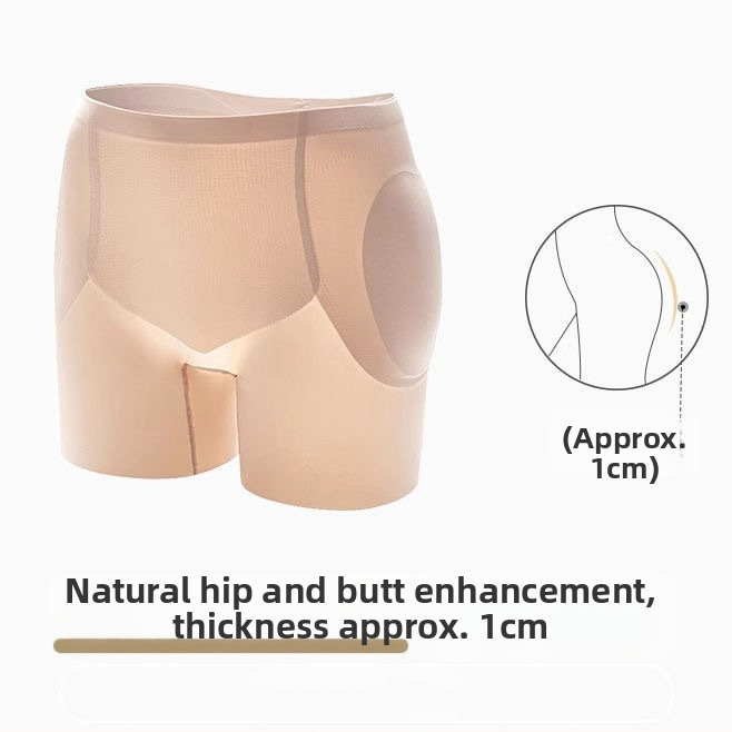 Seamless Padded Butt Lifter Tummy Control Shapewear Shorts Push Up Hip Pad Enhancer Panties - High Waist Tummy Control Body Shaper with Padded Hip Enhancer Shapewear Pants for Women