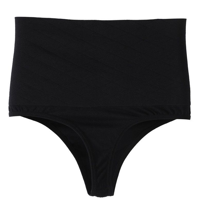High Waist Tummy Tucker Body Shaper Thong-Style - Seamless Slimming Control Pants Underwear for Women Postpartum Recovery Hip Shaping