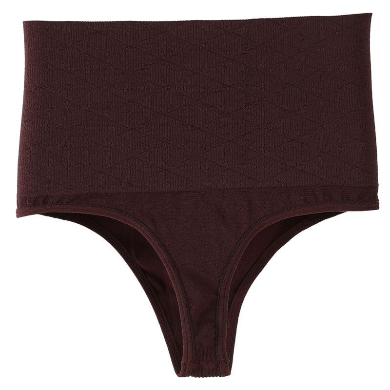 High Waist Tummy Tucker Body Shaper Thong-Style - Seamless Slimming Control Pants Underwear for Women Postpartum Recovery Hip Shaping