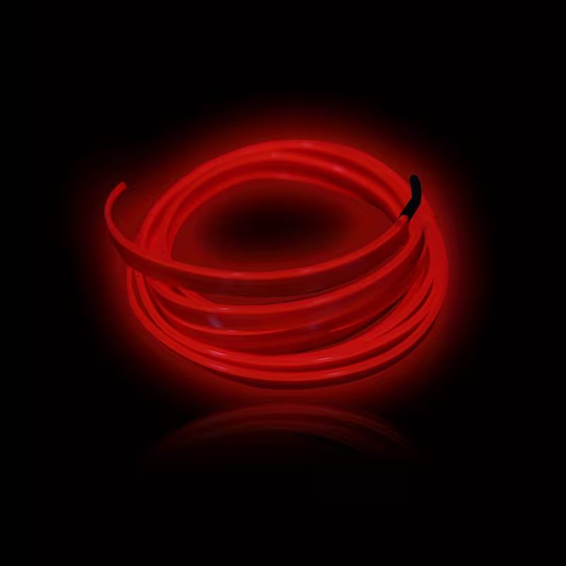 5 Meter  Car Interior Neon Mood Lights – Ambient LED Strip Cold Light Line | Dashboard Glow Strips Neon Lights Car Mood Lights Interior Glow Lights EL Wire