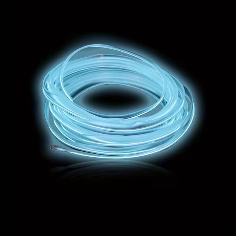 5 Meter  Car Interior Neon Mood Lights – Ambient LED Strip Cold Light Line | Dashboard Glow Strips Neon Lights Car Mood Lights Interior Glow Lights EL Wire