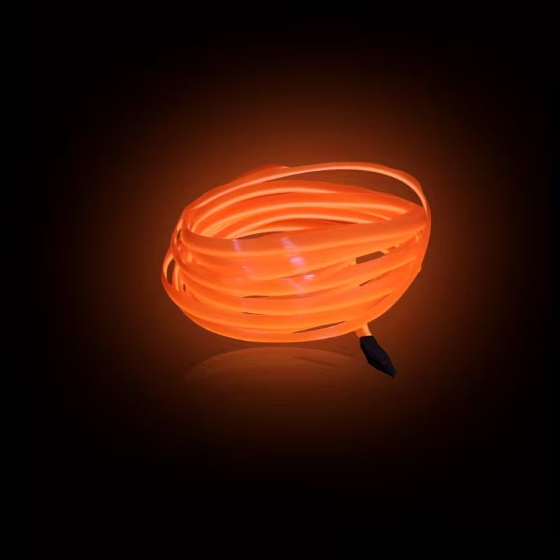 5 Meter  Car Interior Neon Mood Lights – Ambient LED Strip Cold Light Line | Dashboard Glow Strips Neon Lights Car Mood Lights Interior Glow Lights EL Wire