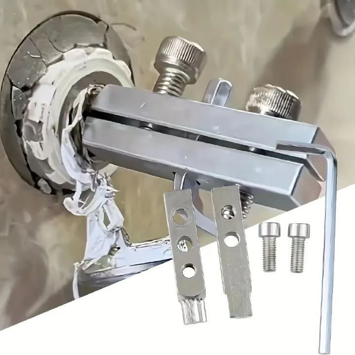 Professional Broken Pipe Extractor Tool Set – Remove Damaged Rusted Stuck Pipes & Valves Easily | Plumbing Repair Tool