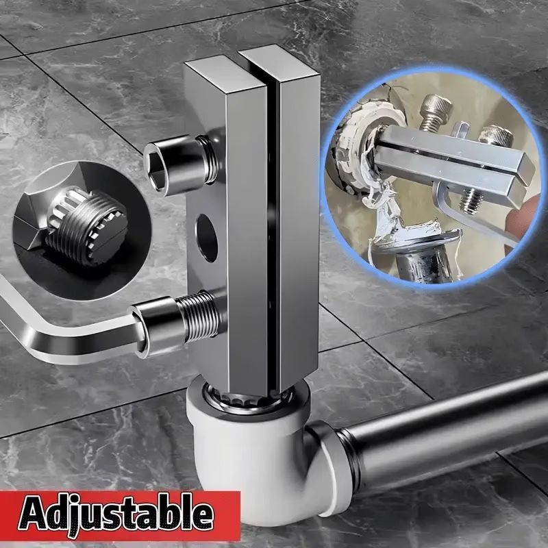 Professional Broken Pipe Extractor Tool Set – Remove Damaged Rusted Stuck Pipes & Valves Easily | Plumbing Repair Tool