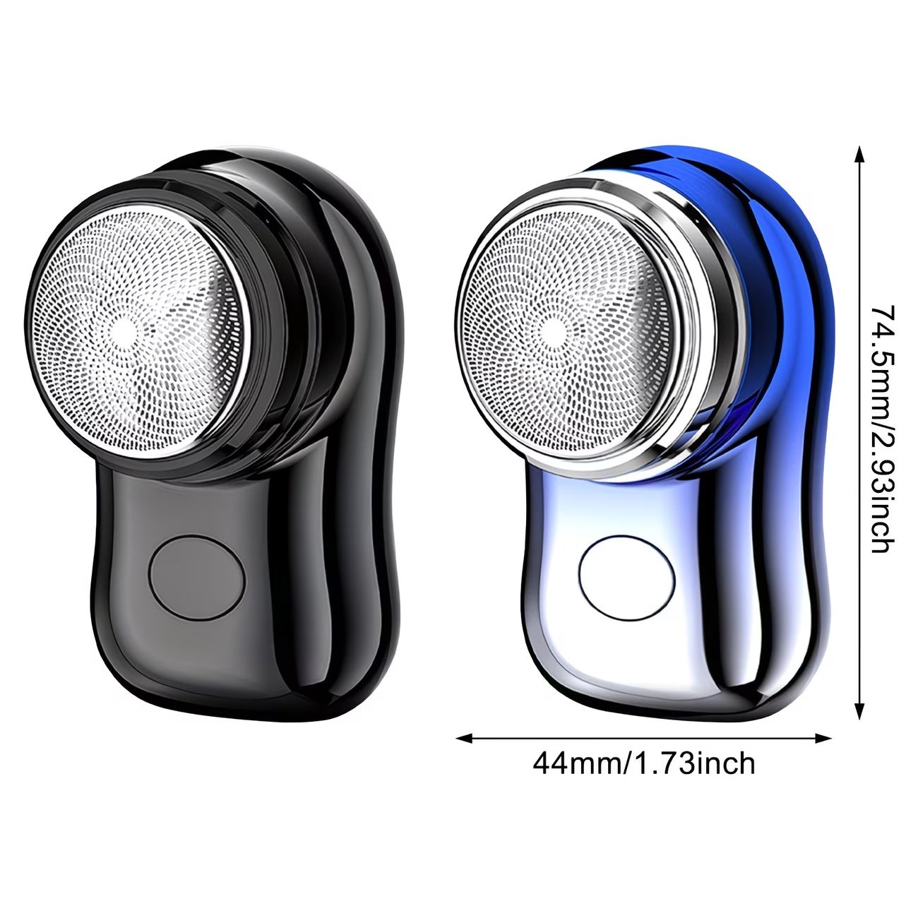 Mini Electric Shaver for Men - Portable Pocket Razor USB Rechargeable Trimmer Beard Trimmerfor Travel & Office