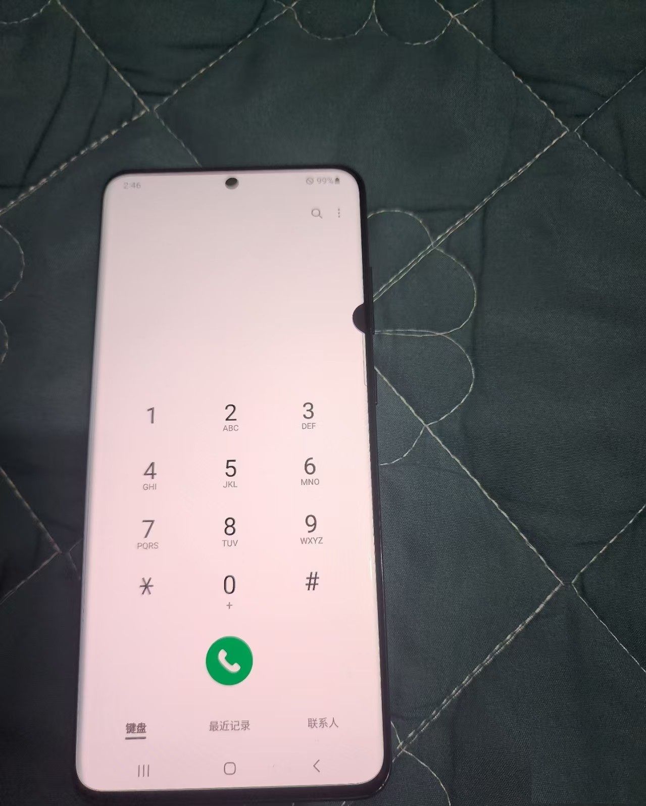 Refurbished Phone Samsung Galaxy S20 Ultra 5G 6.9inch 12GB+128GB/256GB 5000mah 108mp+40mp screen with a small dot Samsung  S20Ultra smartphone