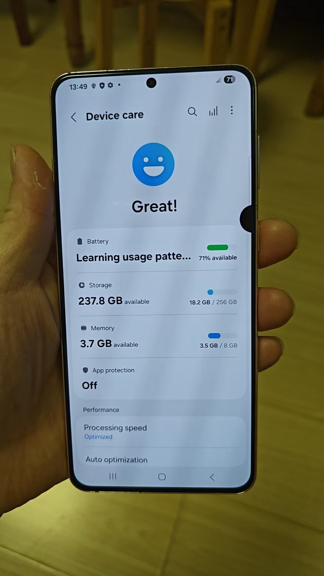 Refurbished Phone Samsung Galaxy s21+ 5G 6.7inch 8GB+256GB dual sim 64mp+12mp 4800mah screen with a dot Samsung Galaxy s21 plus smartphone