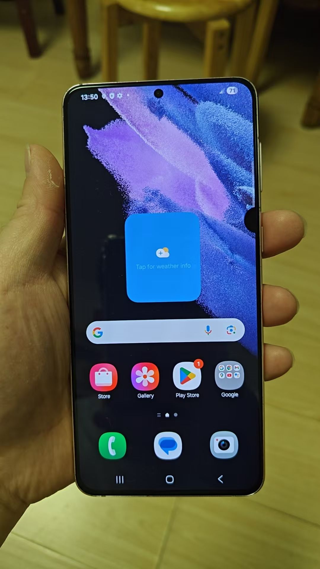 Refurbished Phone Samsung Galaxy s21+ 5G 6.7inch 8GB+256GB dual sim 64mp+12mp 4800mah screen with a dot Samsung Galaxy s21 plus smartphone