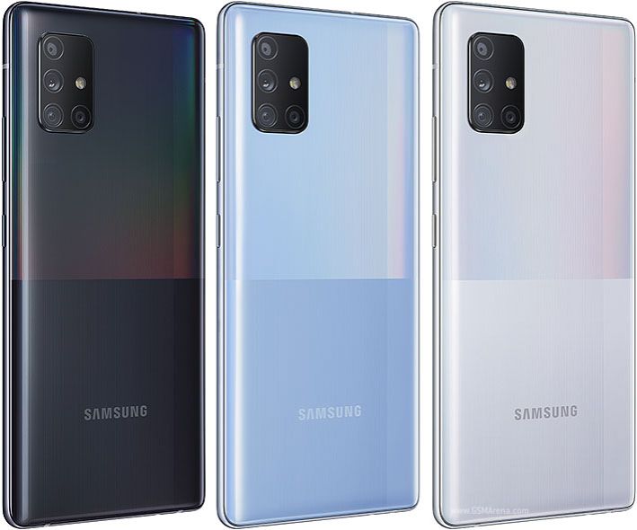 Refurbished Samsung Galaxy A71 6.7inch 6GB+128GB single sim 4500mah 64mp+32mp clean screen Samsung A71 smartphone
