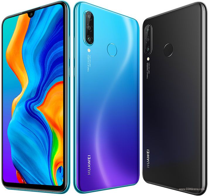 Refurbished Phone Huawei P30 lite 6.15 inch 4GB/6GB+64GB/128GB dual sim clean screen 48MP+24MP 3340mah Huawei P30lite smartphone