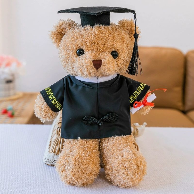 Doctor Bear Teddy Bear Plush Toy Cloth Doll Gift Doll Graduation Bear Gift Birthday Gift Festival Gift Children's Favorite