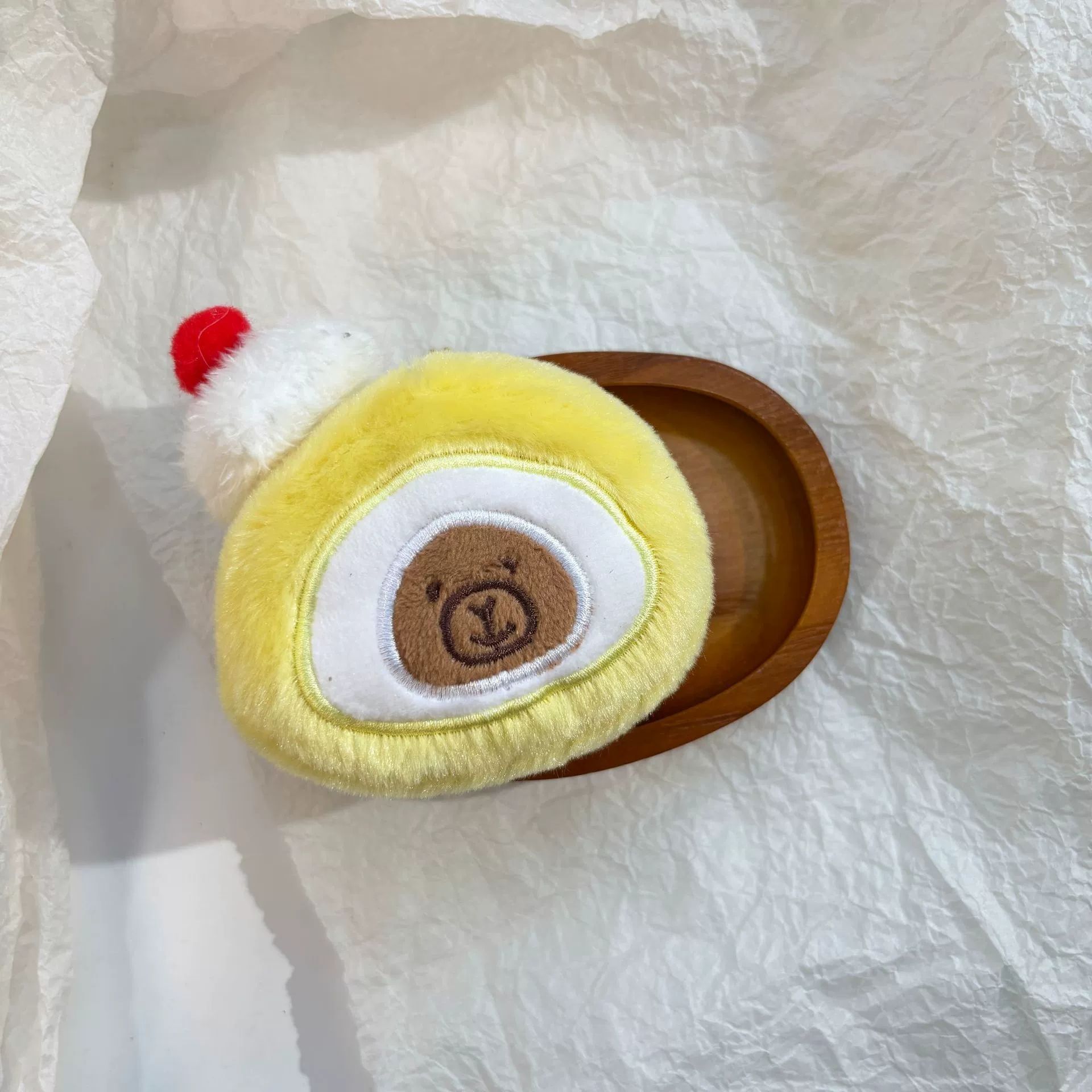 Fun Coffee Dessert Series Cake Dessert Dolphin Swiss Roll Cake Plush Doll Keychain Pendant Doll Girl Gift Bag Pendant Festival Gift Birthday Africa Hot Sale