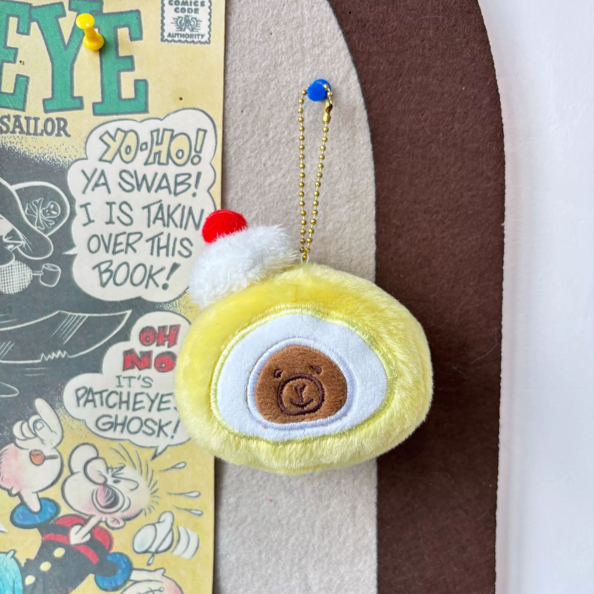 Fun Coffee Dessert Series Cake Dessert Dolphin Swiss Roll Cake Plush Doll Keychain Pendant Doll Girl Gift Bag Pendant Festival Gift Birthday Africa Hot Sale