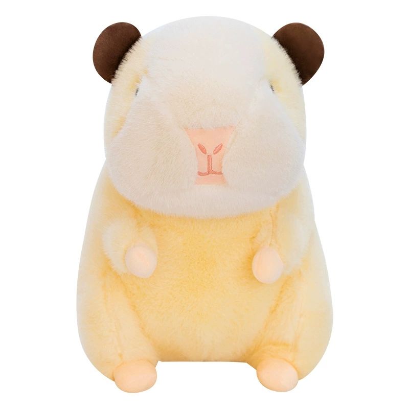 Tiktok Network Red Dutch Pig Doll Throw Pillow Kapila capybara Gifts Cartoon Plush Pendant Cute Creative Doll Girl's School Bag Decoration Doll Birthday Gift Festival Award Africa's Favorite