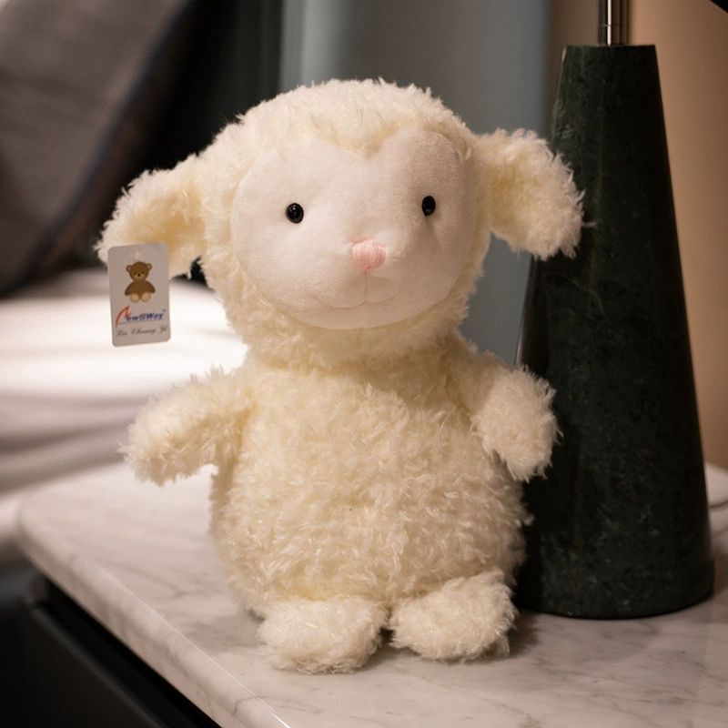 British Little Curly Little Animal Doll Pig Doll Plush Toy Children's 8-inch Grabber Doll Wedding Birthday Holiday Gift Cute