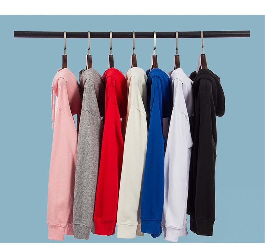 Leisure young handsome travel foreign trade new fashion leisure hooded sweater day diffuse wind spot printed European and American style