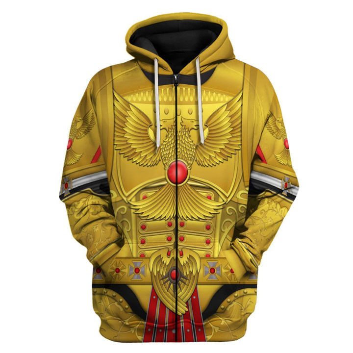 Warhammer 40K Warhammer Men's 3D Digital Printing cos Extreme Warrior Young Handsome Travel Fashion Leisure Hooded Sweater Day Style European and American Style
