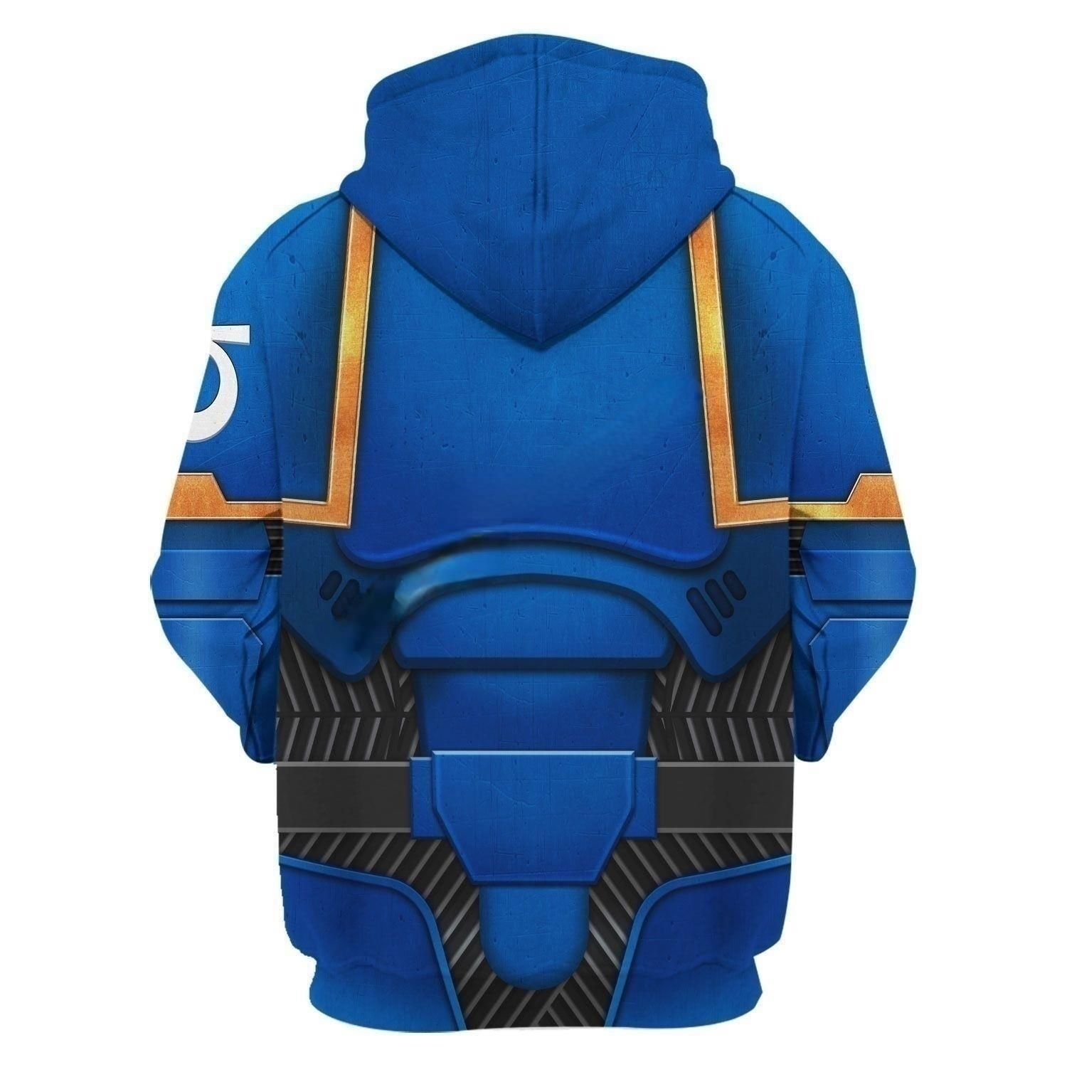 Warhammer 40K Warhammer Men's 3D Digital Printing cos Extreme Warrior Young Handsome Travel Fashion Leisure Hooded Sweater Day Style European and American Style