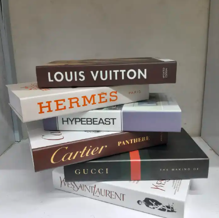 Decorative Decor Book High Quality Designer Brands Art Decor Books Dummy Books Prop Books Display Books