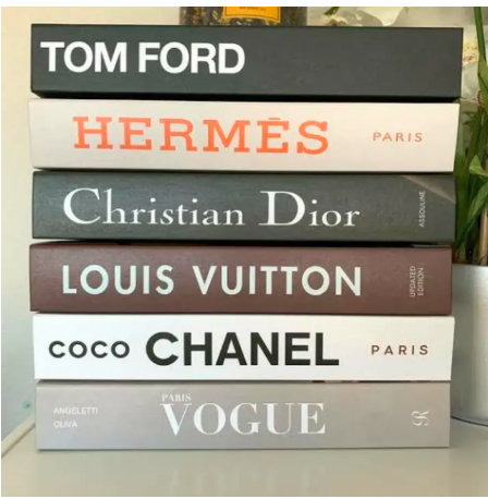 Decorative Decor Book High Quality Designer Brands Art Decor Books Dummy Books Prop Books Display Books