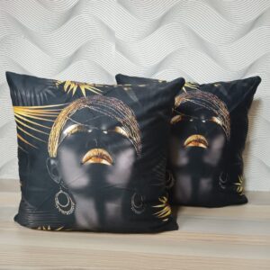 African-Inspired Luxury Artiscic Beautiful Throw Pillow Cover – 45x45cm For Bedroombed  or Living Room Sofa