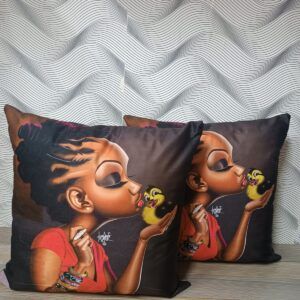 African-Inspired Luxury Artiscic Beautiful Throw Pillow Cover – 45x45cm For Bedroombed  or Living Room Sofa