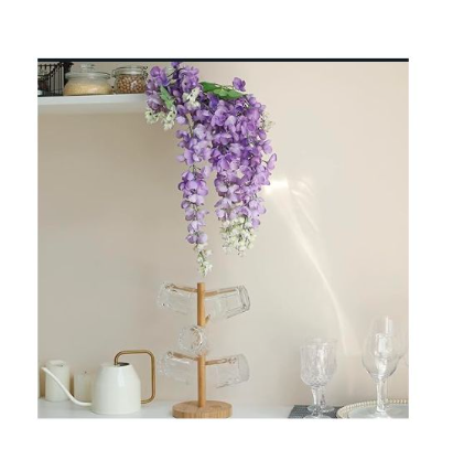 Artificial Silk Wisteria Flower Hanging Wisteria Vine Flower Silk Wisteria Garland – Artificial Hanging Flowers