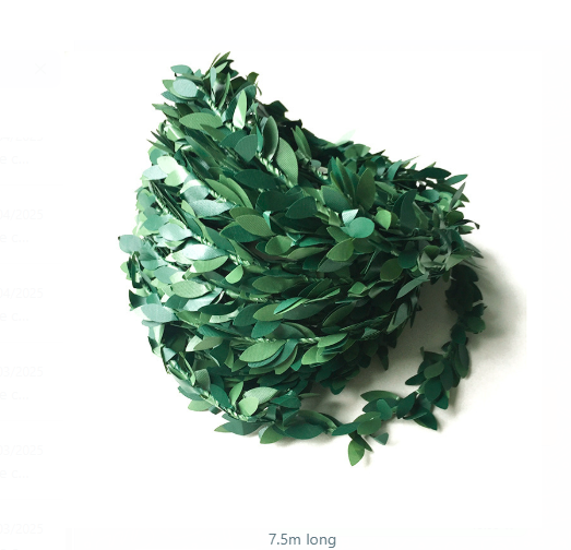 7.5  Metres Long Artificial Wisteria Vine Garland Artificial Leaf Garland Plants Vine Fake Foliage Faux Greenery Garland Vine for for Wedding Home Table Decor
