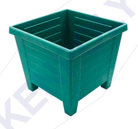 Kenpoly Size2  - One Color Square Planters Flower Pot/ Vase