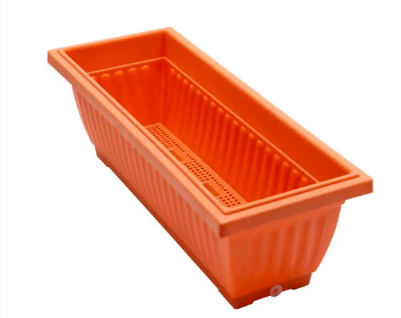 One Color Rectangle Planters Flower Pot/ Vase SIZE 7