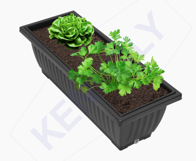 One Color Rectangle Planters Flower Pot/ Vase SIZE 7